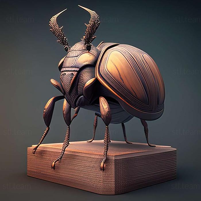 3D model Chalcosoma atlas (STL)